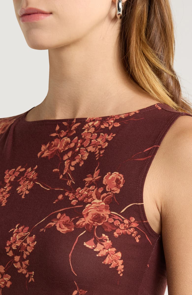 Reformation Dusk Sleeveless Knit Crop Top, Alternate, color, Lydia