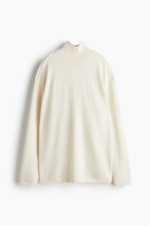 Merino Wool Turtleneck Jumper