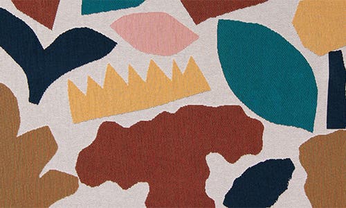 Slowdown Studio Maple Woven Throw Blanket In Multi