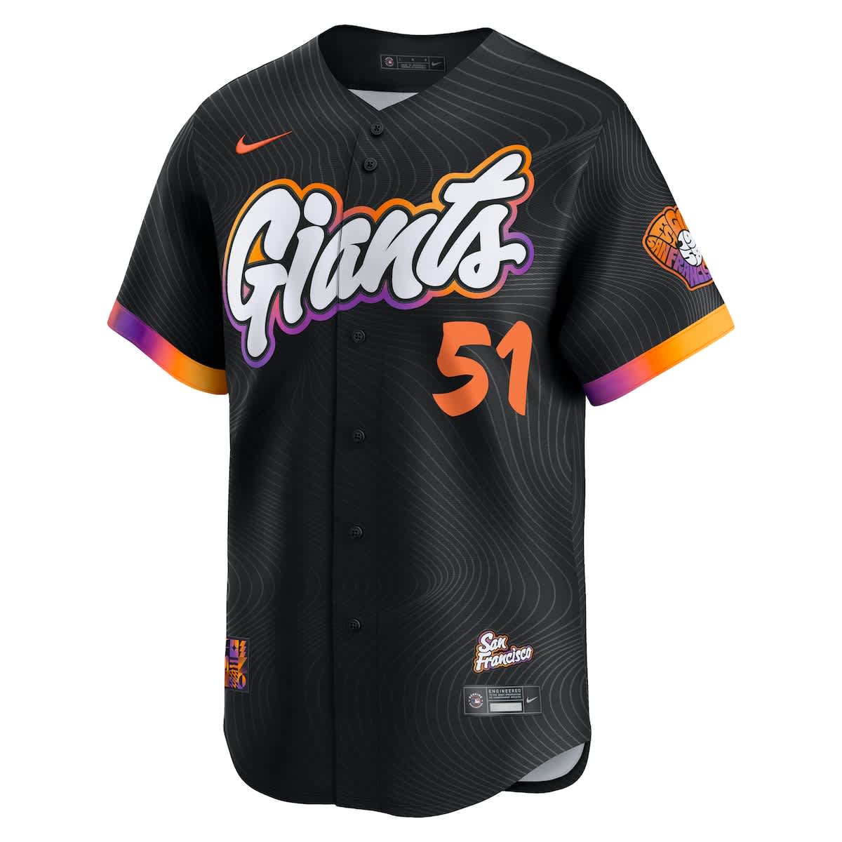 Nike Men's Nike Jung Hoo Lee Black San Francisco Giants 2025 City