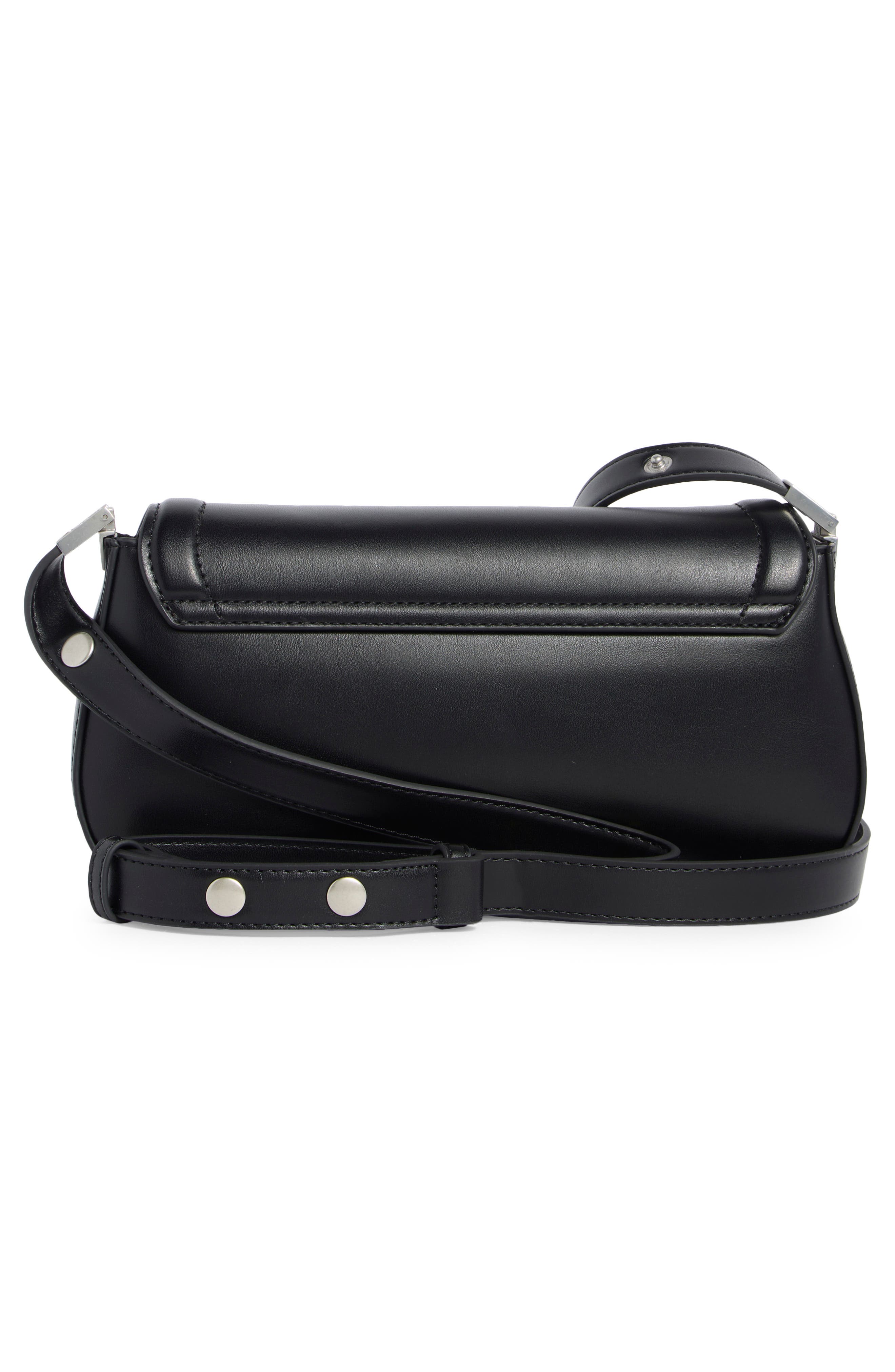 Collection XIIX Curved Shoulder Bag, Alternate, color, Black