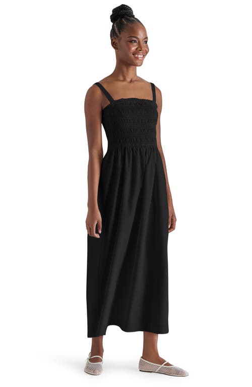 STEVE MADDEN STEVE MADDEN ADRIANA SMOCKED MAXI DRESS