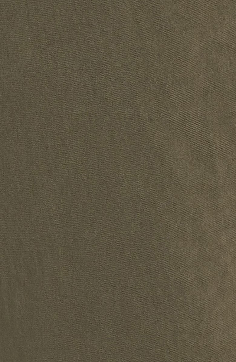 Sam Edelman Faux Shearling Lined Anorak, Alternate, color, Loden