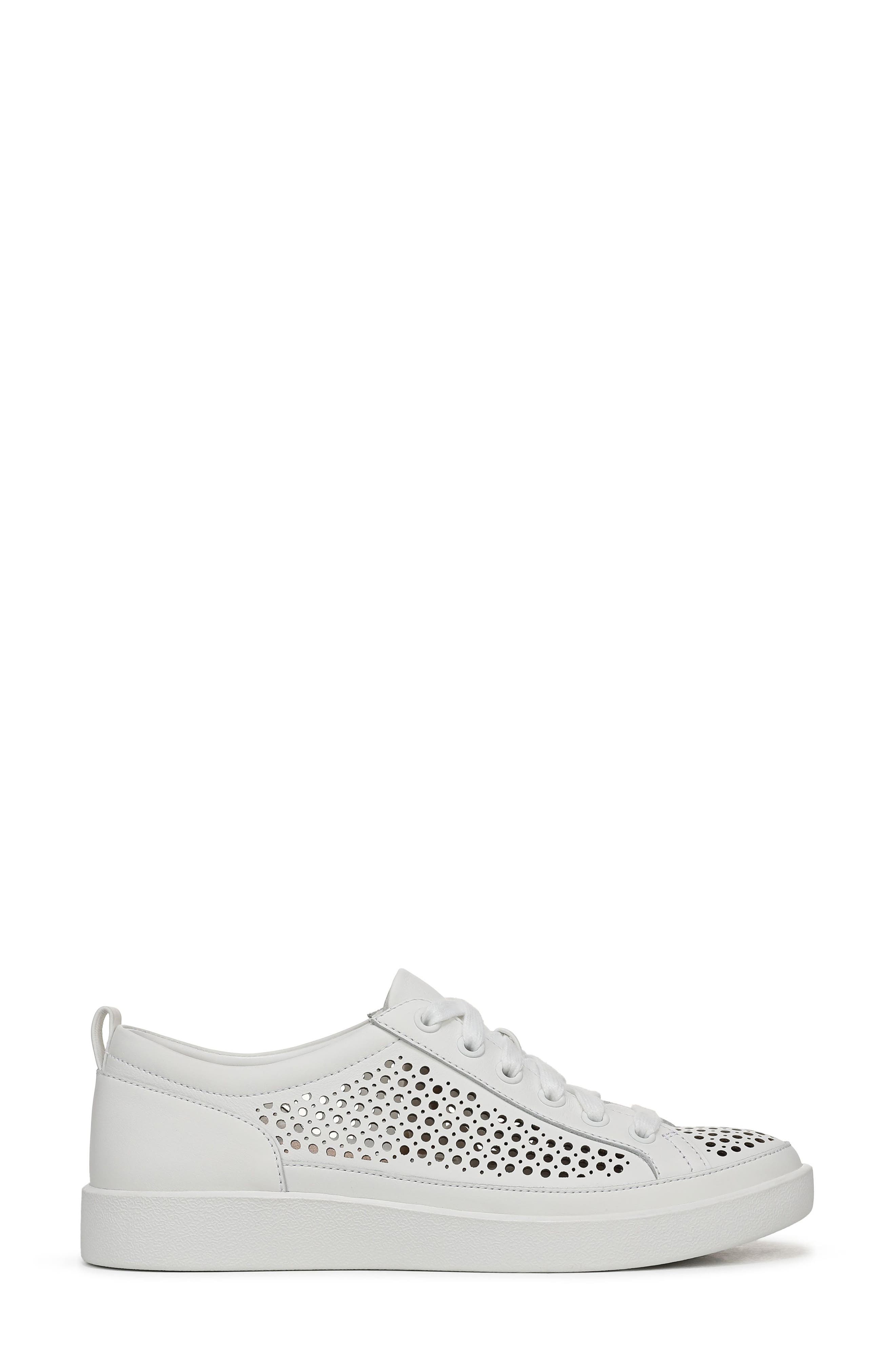 Winny Perf Sneaker, Alternate, color, WHITE