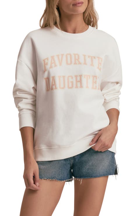Collegiate Cotton Blend Sweatshirt