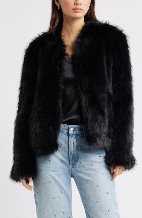 Faux Fur Jacket
