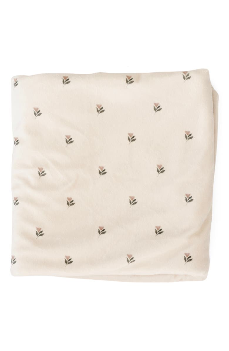 SARANONI Minky Hooded Towel, Main, color, Tulip