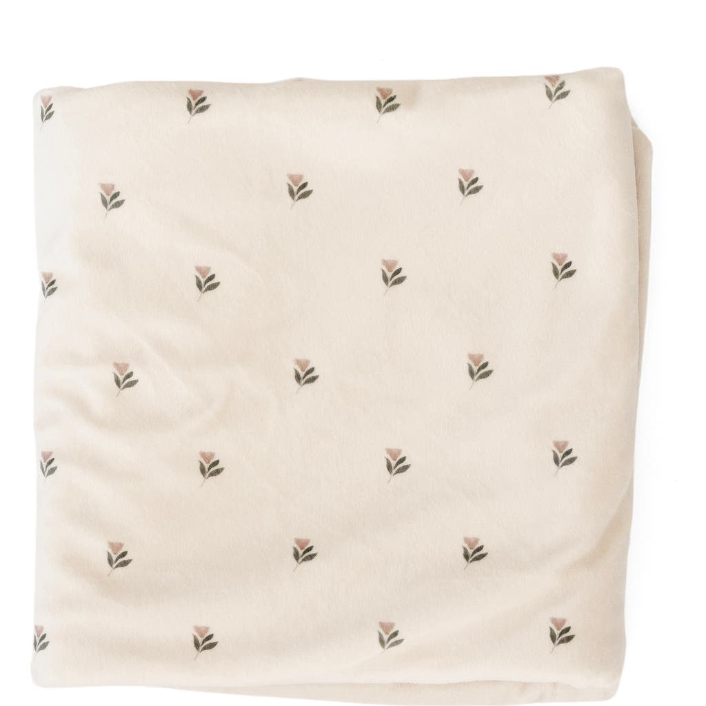 Saranoni Minky Hooded Towel In Pink