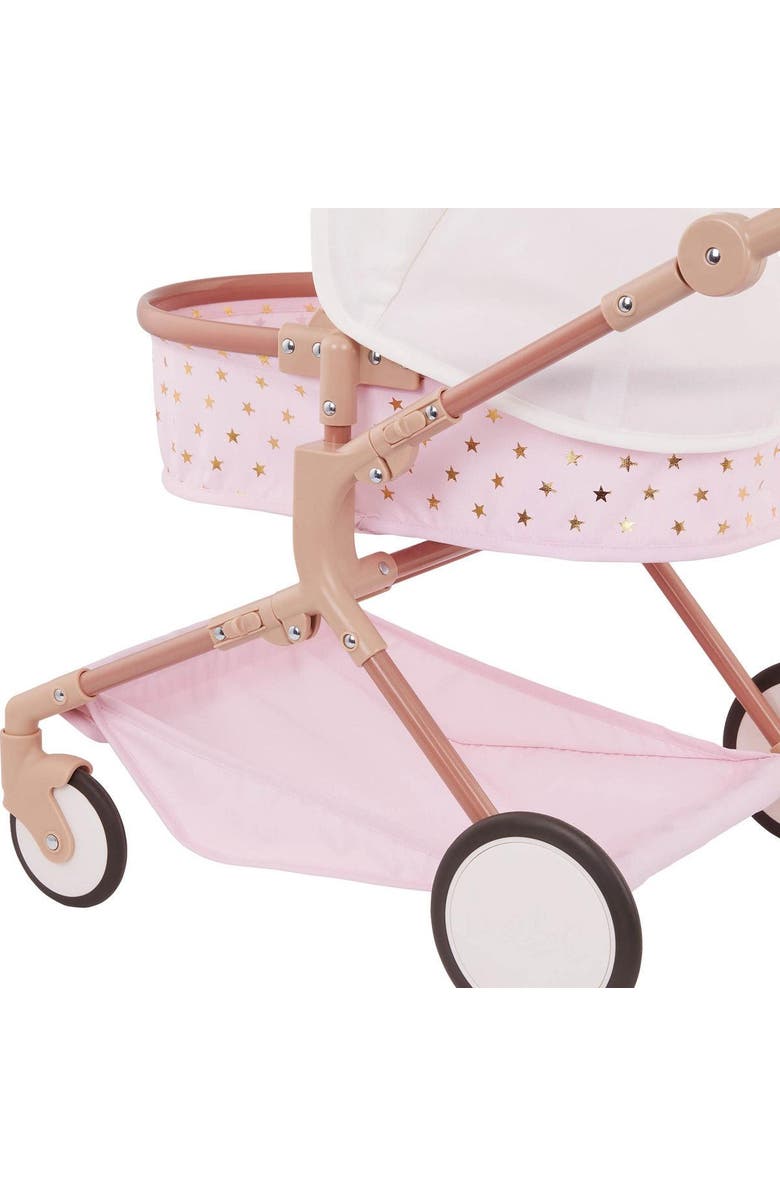 Battat Double Baby Doll Carriage, Alternate, color, Pink