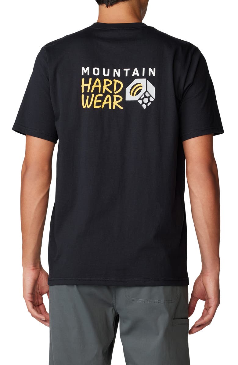Mountain Hardwear Box Logo Graphic T-Shirt, Alternate, color, Black