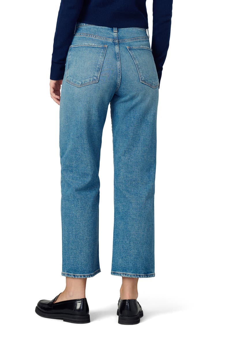 The Margot High Waist Ankle Straight Leg Jeans, Alternate, color, METAPHOR