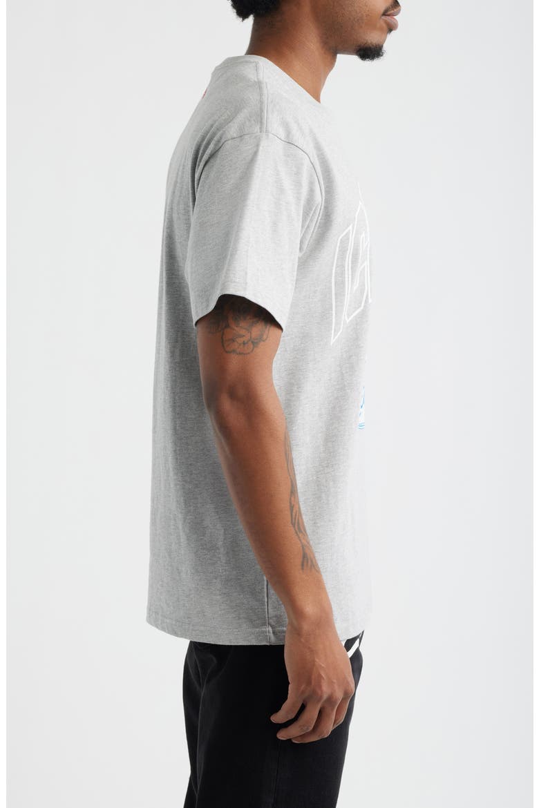Dice Cotton Graphic T-Shirt, Alternate, color, HEATHER GREY