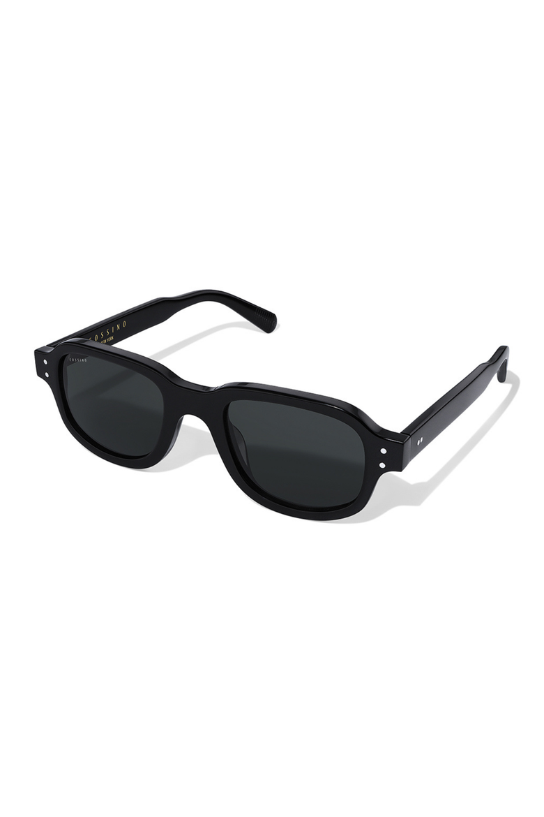 Tres Acetate Sunglasses, Alternate, color, Black