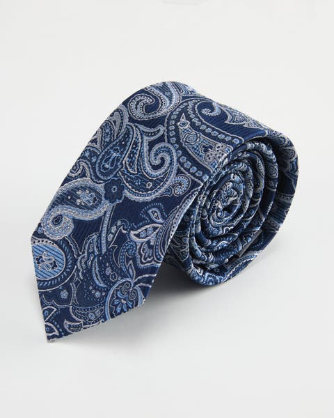 Paisley Silk Jacquard Tie
