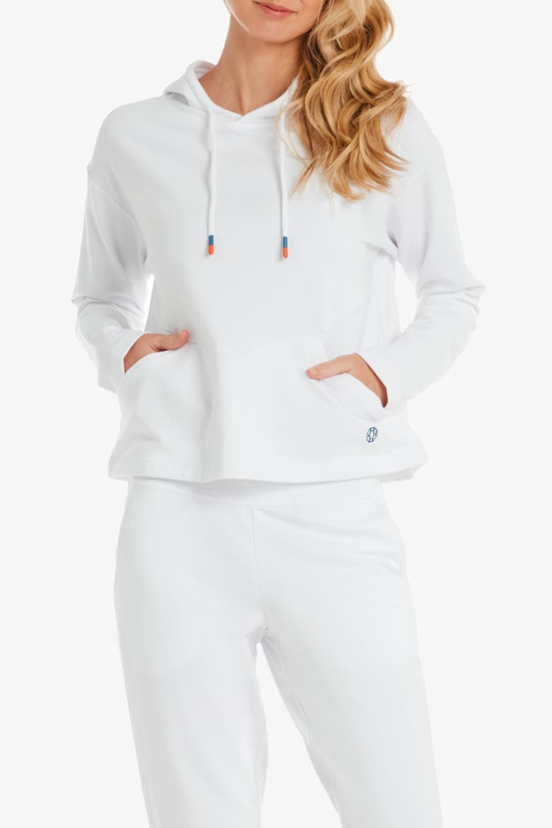 Hoodie, Main, color, White