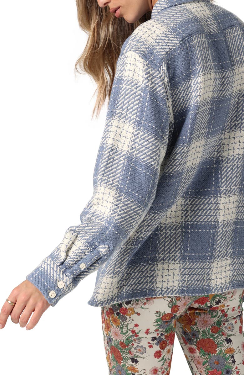 Wrangler Tapestry Plaid Cotton Overshirt, Alternate, color, 