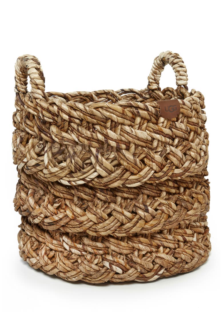 Peppermint Grove Round Basket, Main, color, NATURAL