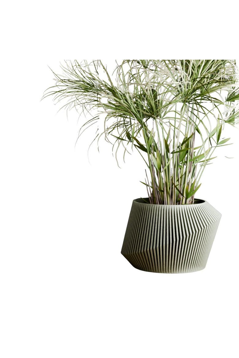 Modernized Planter, Main, color, Muted Green - 6"
