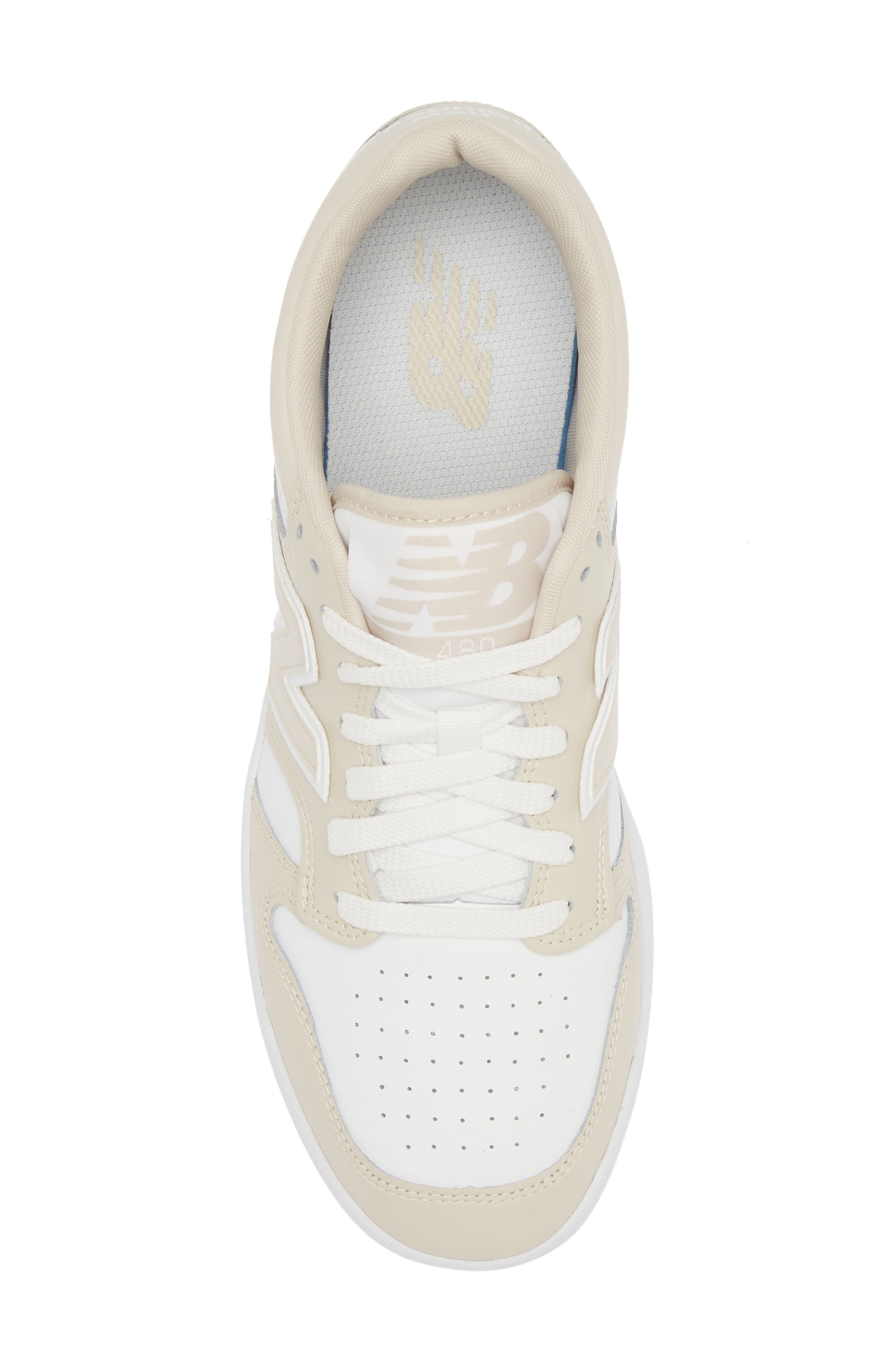 Gender Inclusive 480 Basketball Sneaker, Alternate, color, TIMBERWOLF/ WHITE