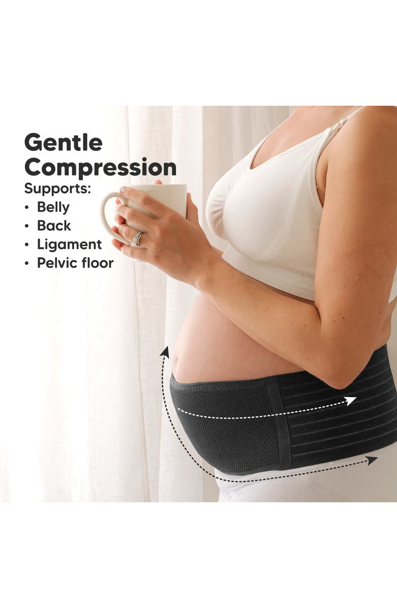 KeaBabies Ease Maternity Support Belt, Alternate, color, Midnight Black