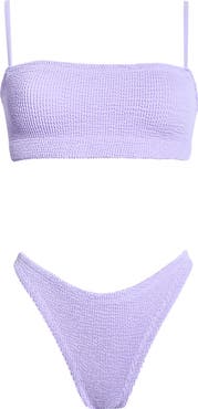 Hunza G Gigi Crinkled Two-Piece Swimsuit