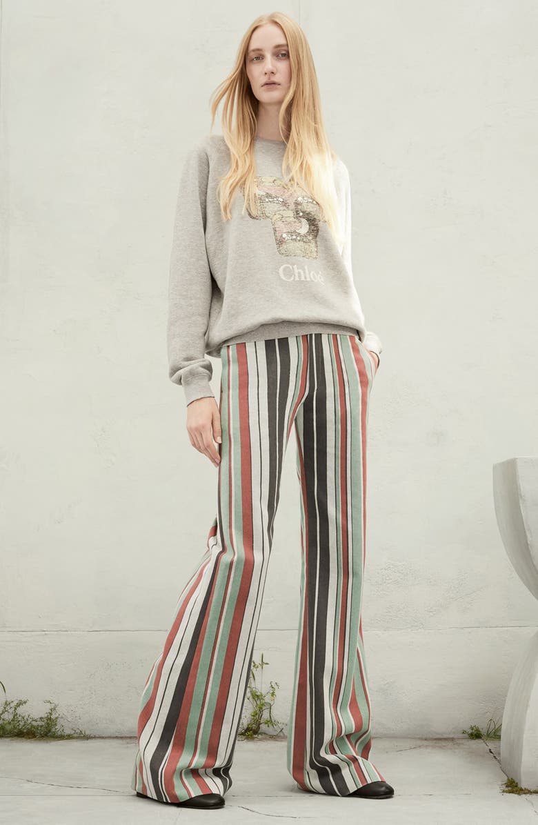 Chloé Faye Goatskin Leather Shoulder Bag, Alternate, color,