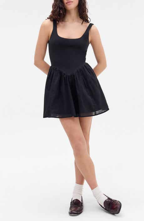 BDG Urban Outfitters Juliette Sleeveless Fit & Flare Minidress