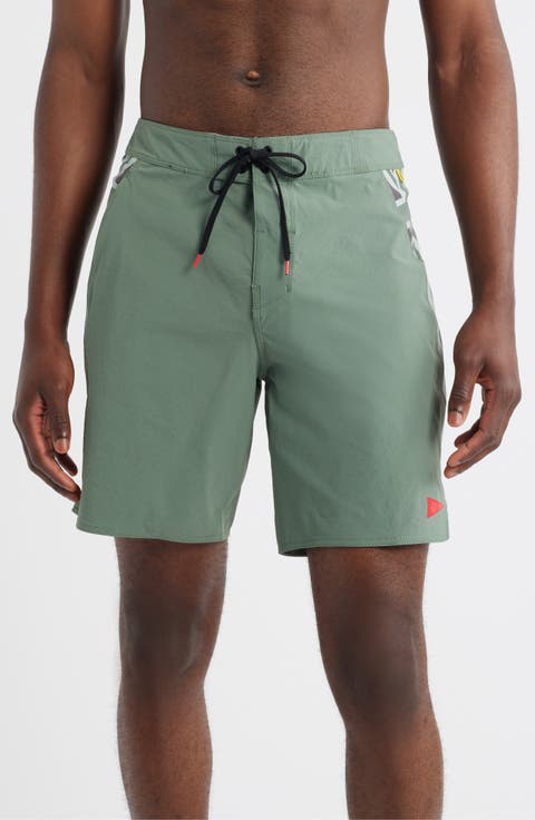 Cordura Airtex Pro Hawaii Camo Water Repellent Board Shorts