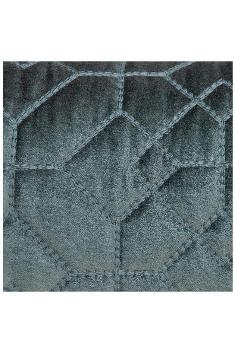 Sora Quilted Throw Pillow, Alternate, color, CHARCOAL