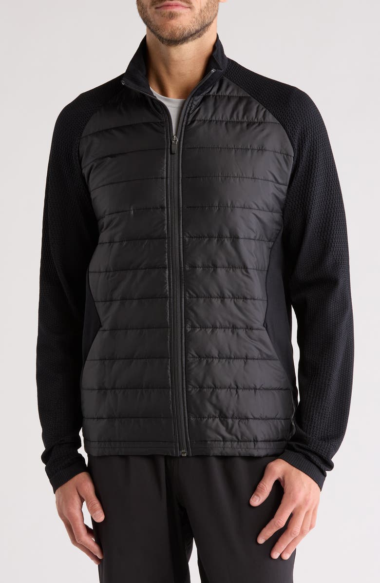 Z by Zella Seamless Hybrid Jacket, Main, color, 