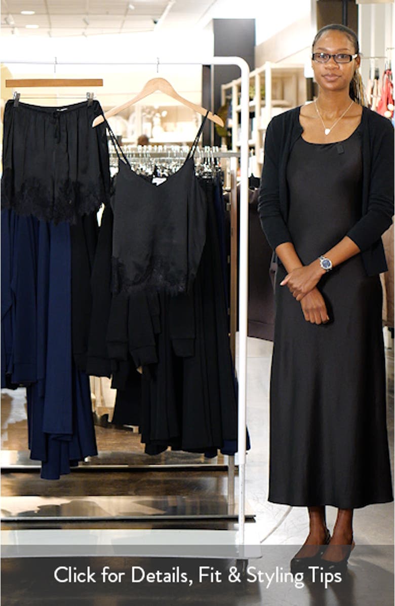 Midnight Lace Trim Camisole & Shorts, sales video thumbnail