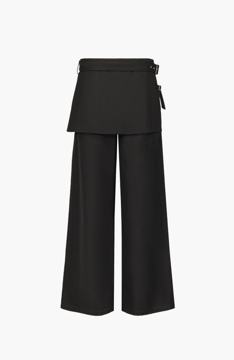 Lelia Layered Skirt Trousers