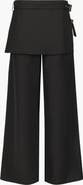 SAEMDI Lelia Layered Skirt Trousers