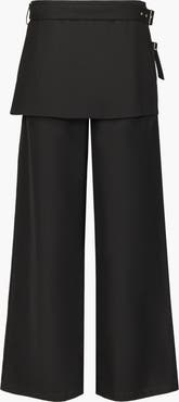SAEMDI Lelia Layered Skirt Trousers