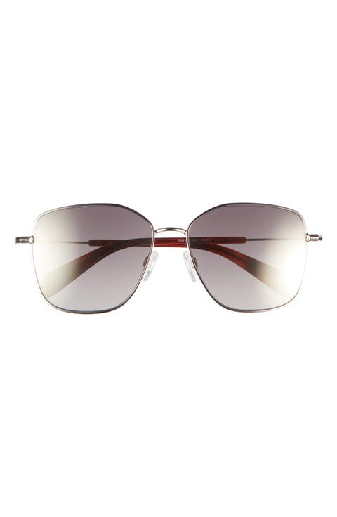 57mm Square Sunglasses