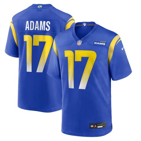 Men's Nike Davante Adams Royal Los Angeles Rams Game Player Jersey