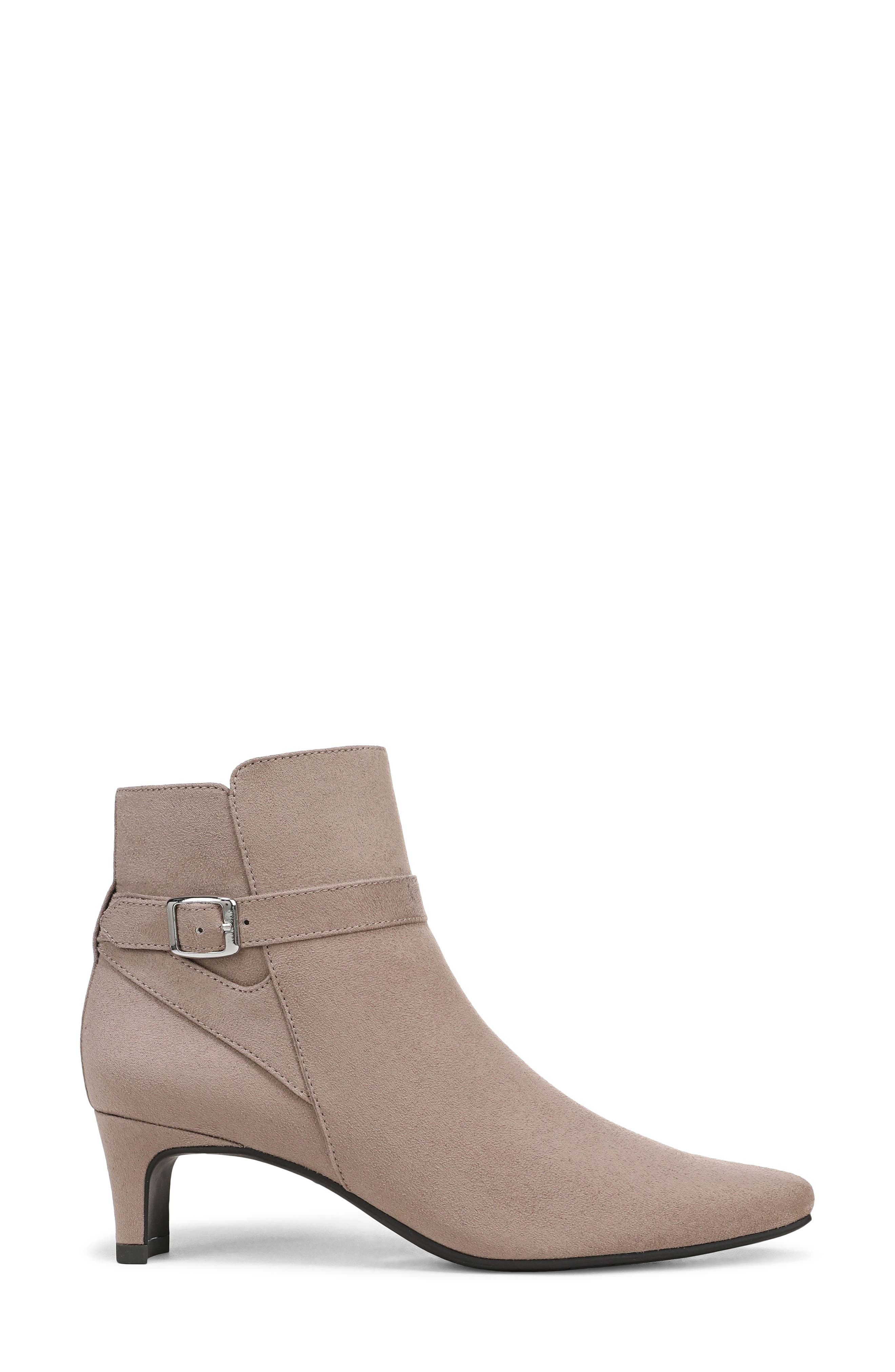 Fawn Bootie, Alternate, color, LATTE BROWN MICROSUEDE