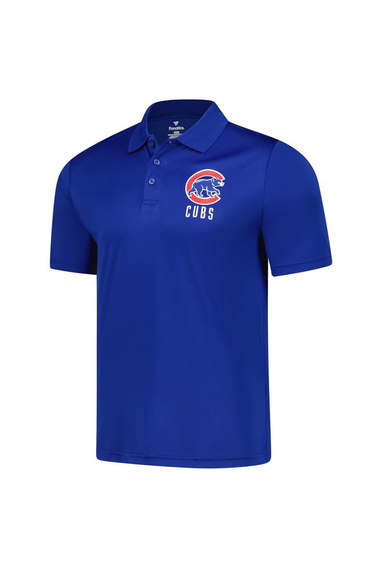 Men's Fanatics Royal Chicago Cubs Team Logo Polo, Alternate, color, Royal