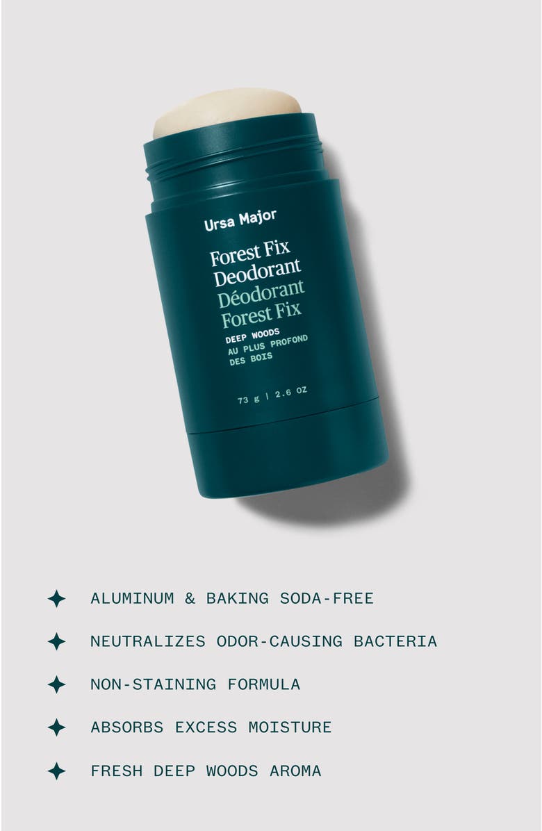 Ursa Major Forest Fix Deodorant, Alternate, color, Green