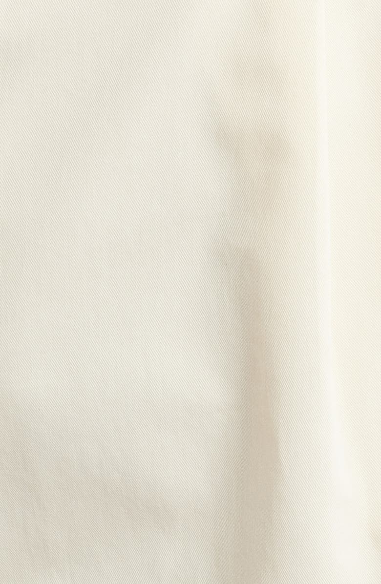 Solid & Striped The Oceane High Waist Cotton Blend Shorts, Alternate, color, Ecru