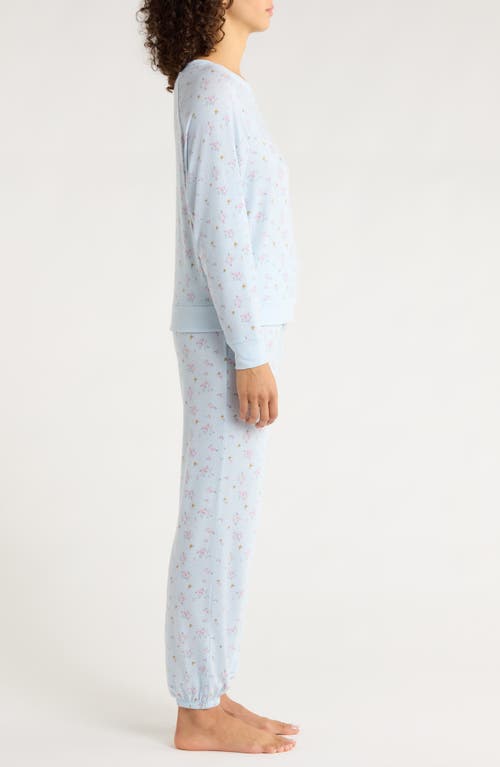 Honeydew Star Seeker Brushed Jersey Pajamas In Blue