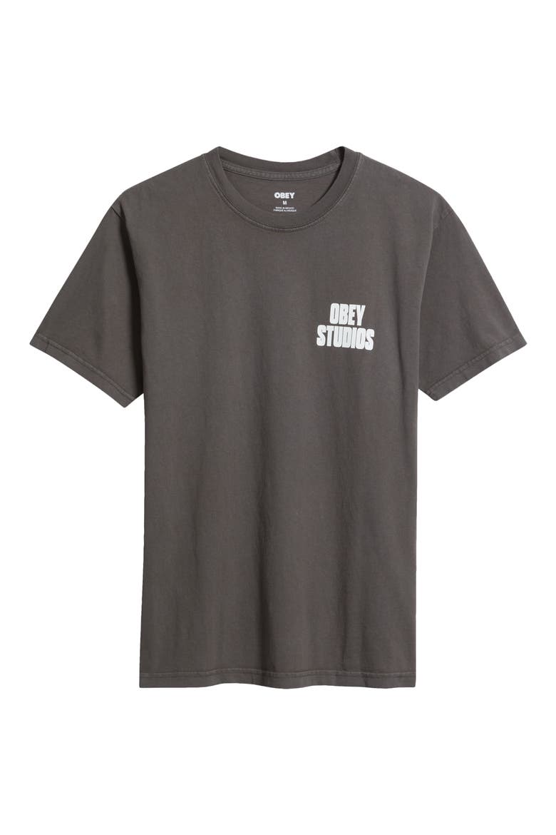 Stamped Graphic T-Shirt, Alternate, color, PIGMENT DUSTY BLACK