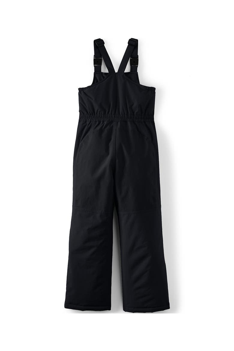 Kids Squall Waterproof Iron Knee Bib Snow Pants, Alternate, color, Black