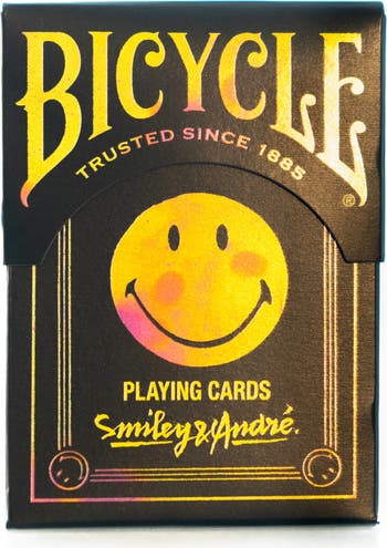 Bicycle Smiley® x André Bicycle Limited Edition Playing Cards | Nordstrom