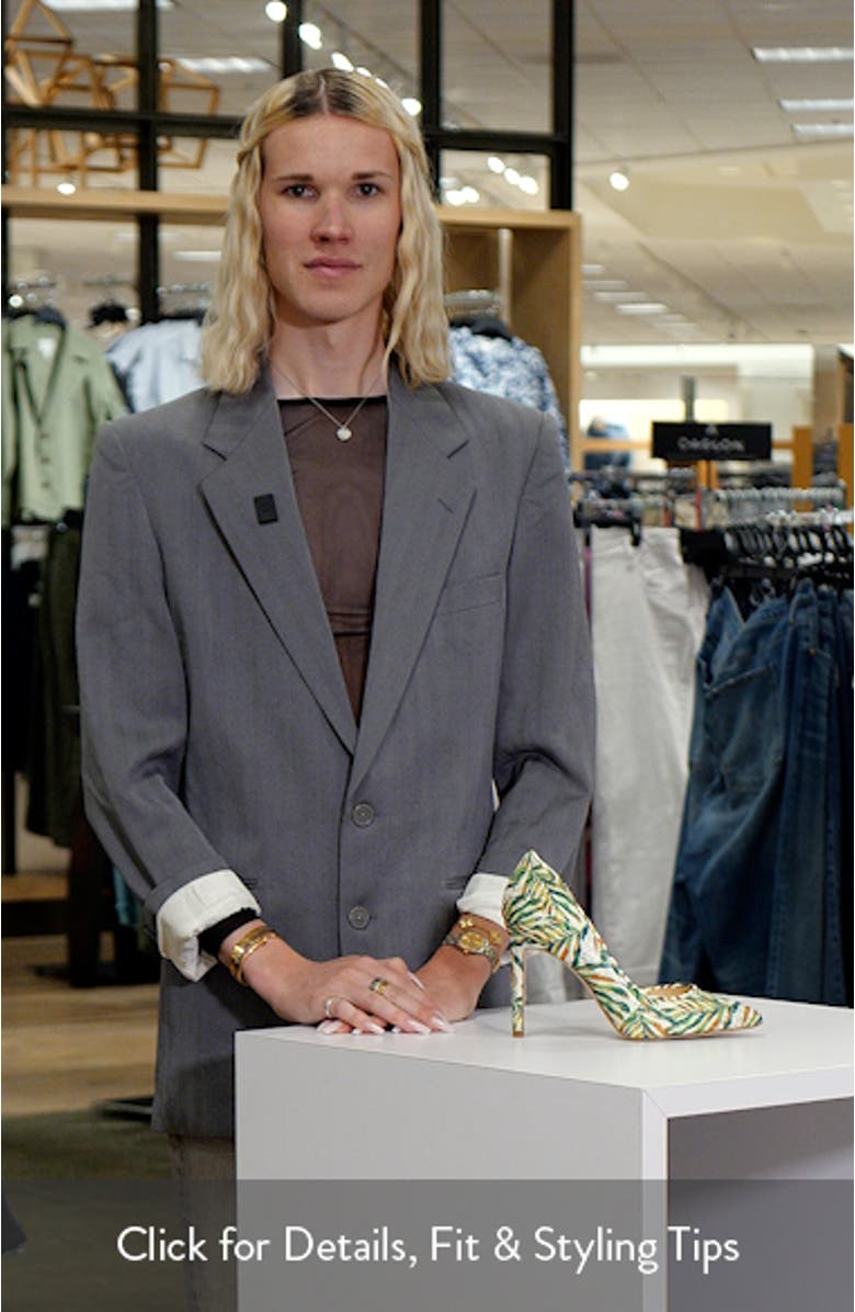 Prizma Half d'Orsay Pointed Toe Pump, sales video thumbnail