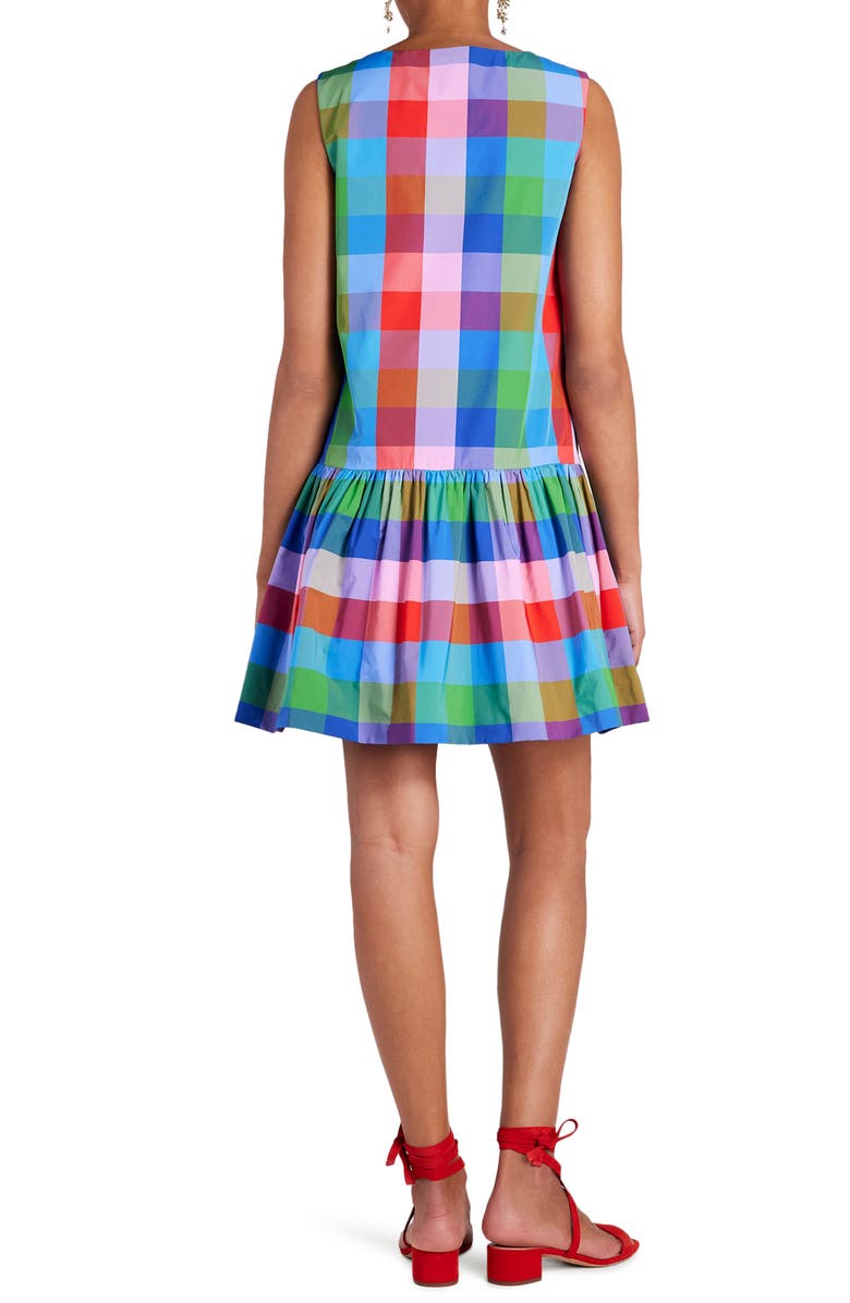 Kate Spade New York madras taffeta shift dress, Alternate, color,