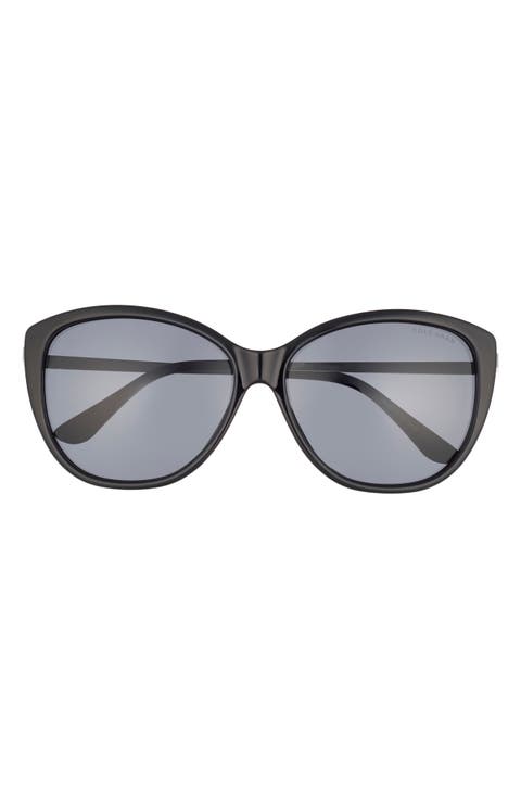58mm Round Sunglasses