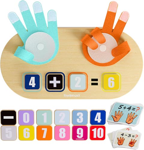 Educational Learning Number Toy, Finger Counting Math Toys