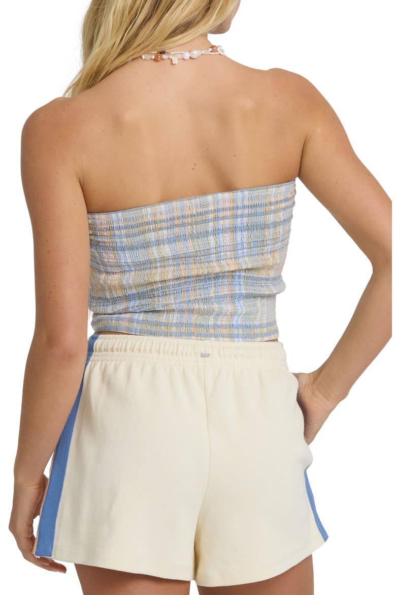 Keep It Simple Smocked Tube Top, Alternate, color, TWILIGHT BLUE