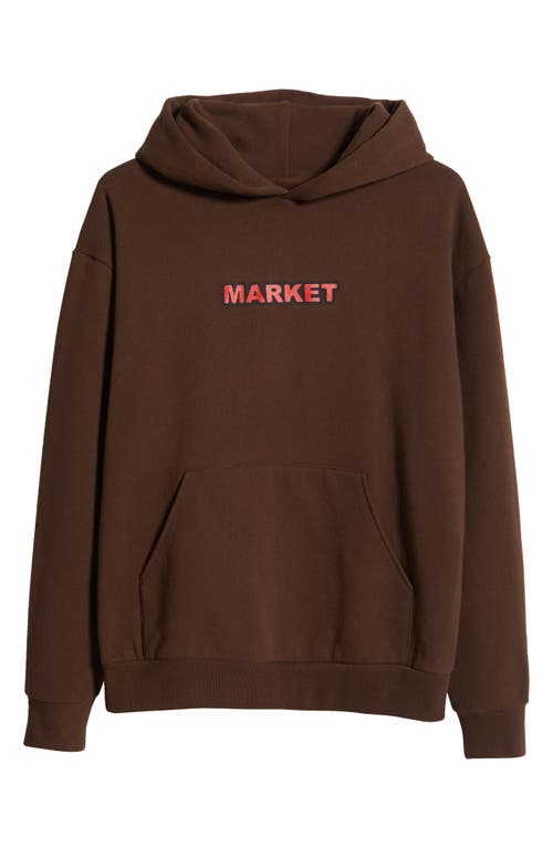 Market Good Neighbor Graphic Hoodie In Ground Coffee